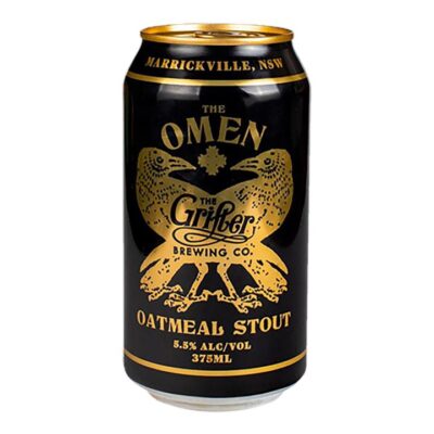 The Grifter Brewing Co. The Omen Oatmeal Stout (Cans)