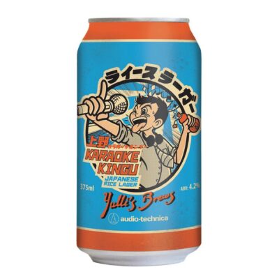 Yulli’s Brews Karaoke Kingu Japanese Rice Lager (Case) Booze Buddie Yulli's Brews Karaoke Kingu Japanese Rice Lager (Case)