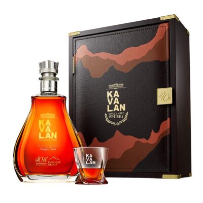 Kavalan King Car 40th Anniversary Cask Strength Single Malt Taiwanese Whisky 1.5L