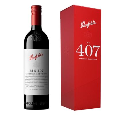 Penfolds Bin 407 Cabernet Sauvignon 2021 (Gift Boxed)