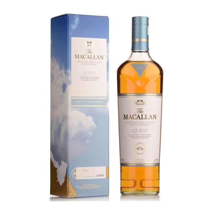 The Macallan Quest Single Malt Scotch Whisky 700ml Booze Buddie The Macallan Quest Single Malt Scotch Whisky 700ml