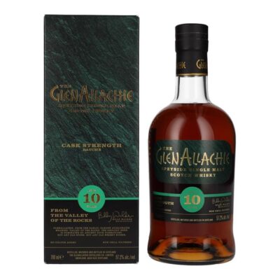 GlenAllachie 10 Year Old Cask Strength Single Malt Scotch Whisky 700ml (Batch 8)
