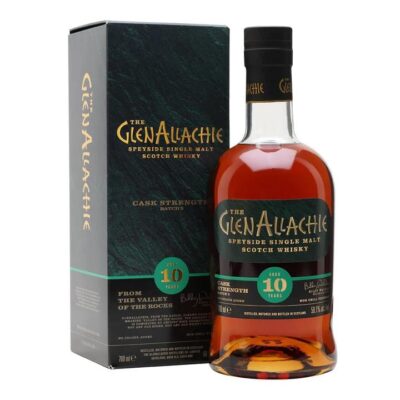 GlenAllachie 10 Year Old Cask Strength Single Malt Scotch Whisky 700ml (Batch 9)