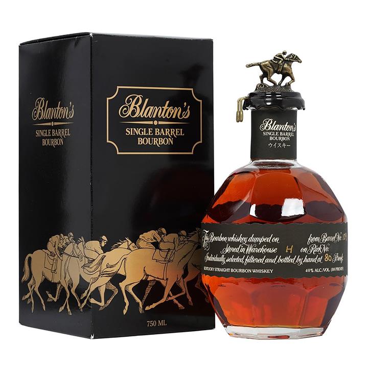 Blanton's Single Barrel Kentucky Straight Bourbon Whiskey Black Label 750ml
