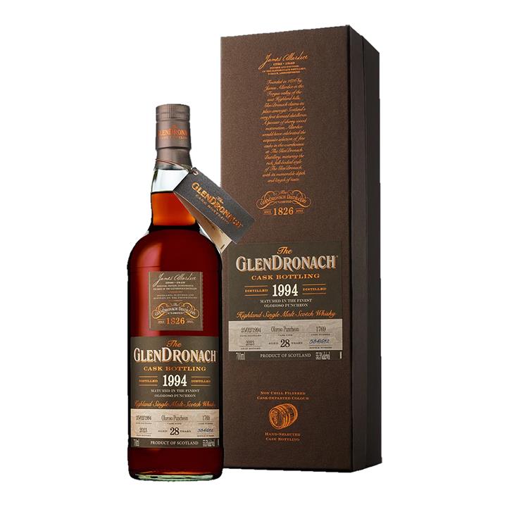 The Glendronach 1994 Single Cask #1769 28 Year Old Single Malt Scotch Whisky 700ml Booze Buddie The Glendronach 1994 Single Cask #1769 28 Year Old Single Malt Scotch Whisky 700ml