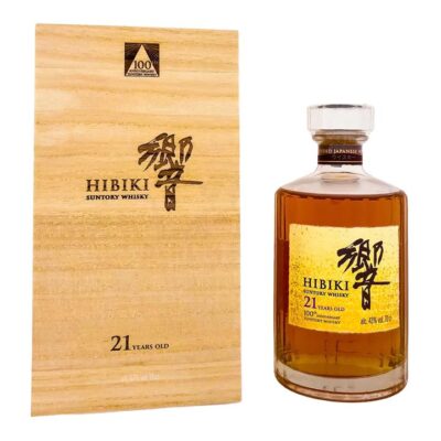Hibiki 21 Year Old Blended Japanese Whisky 100th Anniversary Edition 700ml Booze Buddie Hibiki 21 Year Old Blended Japanese Whisky 100th Anniversary Edition 700ml