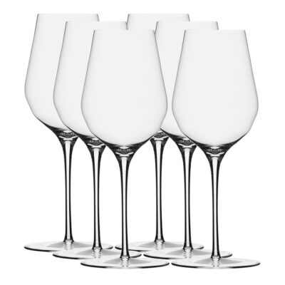 MARKTHOMAS No2100 Double Bend White Wine Glass (6 Pack) Booze Buddie MARKTHOMAS No2100 Double Bend White Wine Glass (6 Pack)