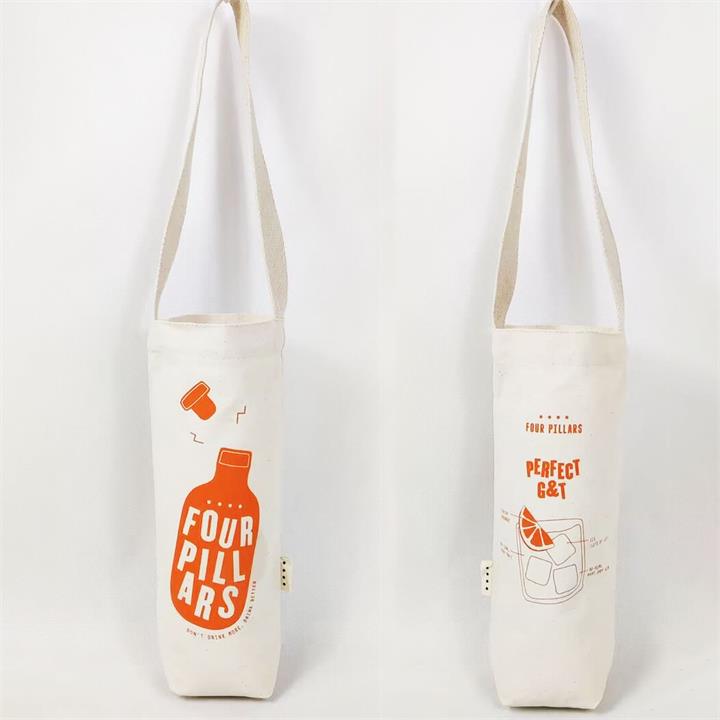 Four Pillars Bottle Tote Bag Booze Buddie Four Pillars Bottle Tote Bag