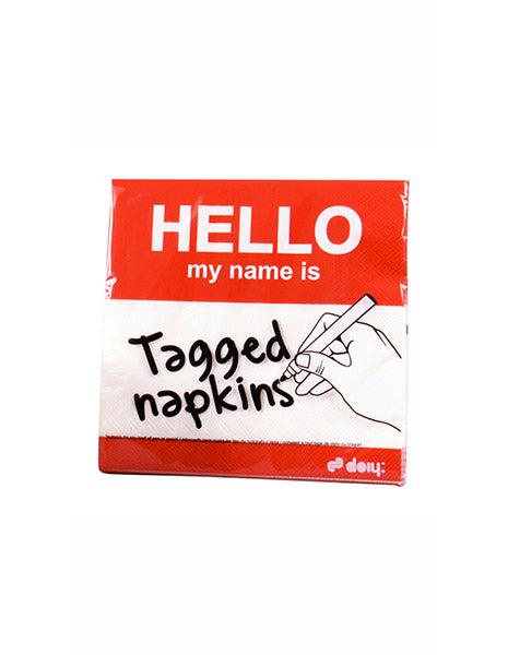Hello My Name Is Napkins Booze Buddie Hello My Name Is Napkins