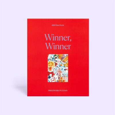 Piecework Puzzles Winner Winner 1000 Piece Puzzle
