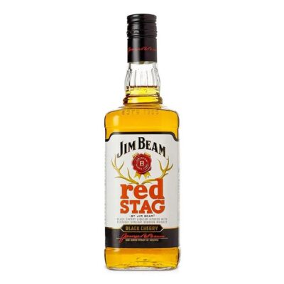 Jim Beam Red Stag Black Cherry Bourbon Whiskey 1L Booze Buddie Jim Beam Red Stag Black Cherry Bourbon Whiskey 1L