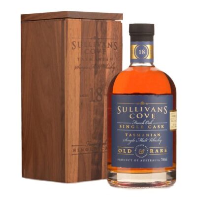 Sullivans Cove Old & Rare French Oak Single Cask 18 Year Old Single Malt Whisky 700ml (HH0600) Booze Buddie Sullivans Cove Old & Rare French Oak Single Cask 18 Year Old Single Malt Whisky 700ml (HH0600)