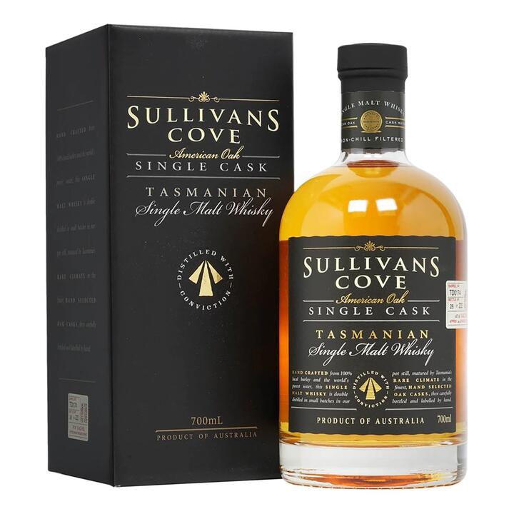 Sullivans Cove American Oak Ex-Bourbon Single Cask Single Malt Whisky 700ml (TD0342) Booze Buddie Sullivans Cove American Oak Ex-Bourbon Single Cask Single Malt Whisky 700ml (TD0342)