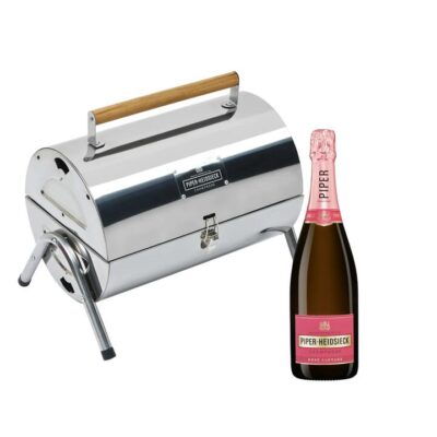 Piper-Heidsieck Rose Sauvage with BBQ Grill & Ice Cooler Booze Buddie Piper-Heidsieck Rose Sauvage with BBQ Grill & Ice Cooler