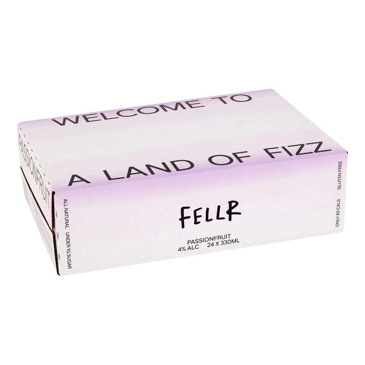 Fellr Passionfruit Seltzer (Case)