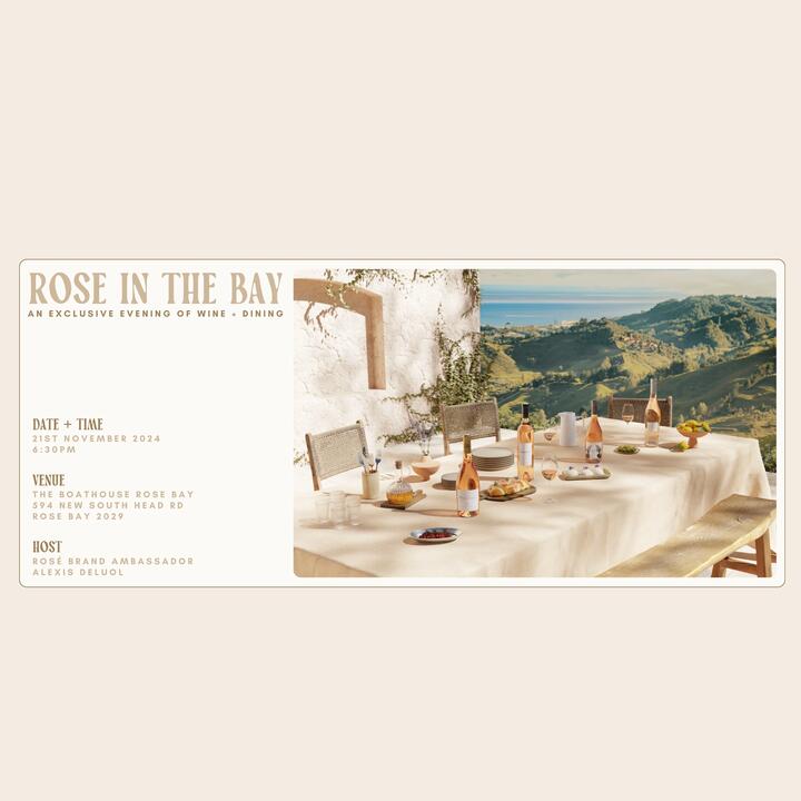 Rose in the Bay: An Evening of Fine Wine and Dining Booze Buddie Rose in the Bay: An Evening of Fine Wine and Dining