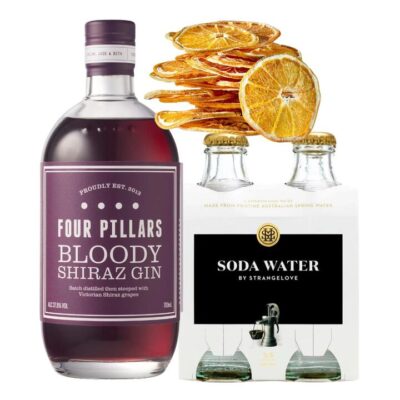 Four Pillars Bloody Shiraz Gin & Soda Water Pack