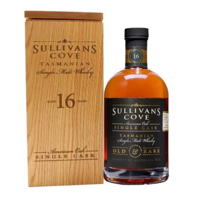 Sullivans Cove Old & Rare American Oak Second Fill Single Cask 16 Year Old Single Malt Whisky 700ml (TD0207) Booze Buddie Sullivans Cove Old & Rare American Oak Second Fill Single Cask 16 Year Old Single Malt Whisky 700ml (TD0207)
