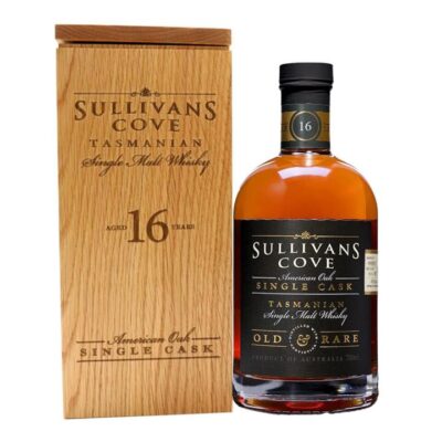 Sullivans Cove Old & Rare American Oak Second Fill Single Cask 16 Year Old Single Malt Whisky 700ml (TD0252) Booze Buddie Sullivans Cove Old & Rare American Oak Second Fill Single Cask 16 Year Old Single Malt Whisky 700ml (TD0252)