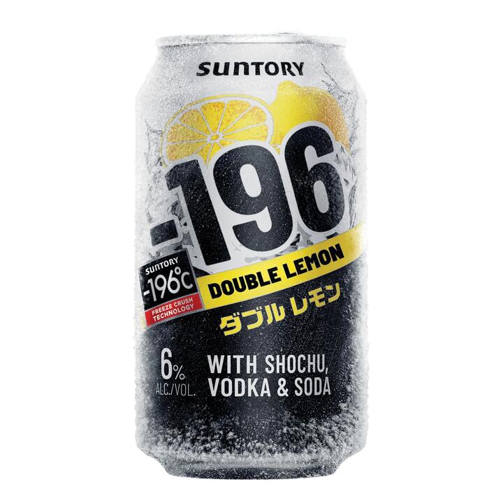 Suntory -196 Double Lemon (Case)