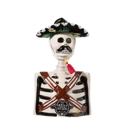 Los Azulejos Pancho Villa Limited Edition Skelly Añejo Tequila 750ml
