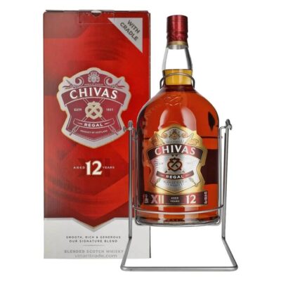 Chivas Regal 12 Year Old Blended Scotch Whisky Cradle 4.5L