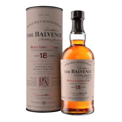 Balvenie 18 Year Old Pedro Ximenez Sherry Cask Single Malt Scotch Whisky 700ml Booze Buddie Balvenie 18 Year Old Pedro Ximenez Sherry Cask Single Malt Scotch Whisky 700ml