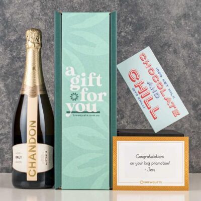 Sparkling Wine  Chocolate Hamper