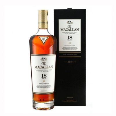 The Macallan Sherry Oak Cask 18 Years Old Single Malt Scotch Whisky 700ml (2019 Release) Booze Buddie The Macallan Sherry Oak Cask 18 Years Old Single Malt Scotch Whisky 700ml (2019 Release)