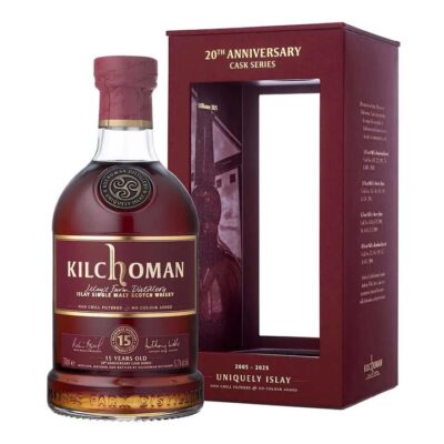 Kilchoman 20th Anniversary 15 Year Old Sherry Cask Single Malt Scotch Whisky 700ml Booze Buddie Kilchoman 20th Anniversary 15 Year Old Sherry Cask Single Malt Scotch Whisky 700ml