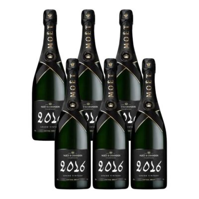 Moet & Chandon Grand Vintage 2016 (6 Bottles) Booze Buddie Moet & Chandon Grand Vintage 2016 (6 Bottles)