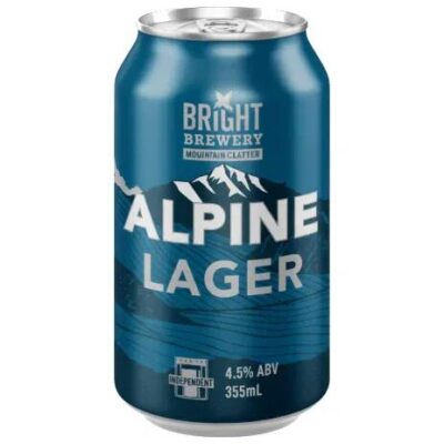 Bright Brewery Alpine Lager 355ml Can