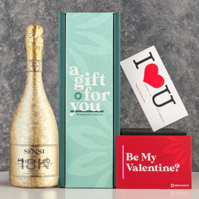 Valentines Sparkling Wine Chocolate Hamper Booze Buddie Valentines Sparkling Wine Chocolate Hamper