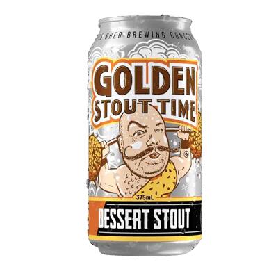 Big Shed Golden Stout Time 375ml Can