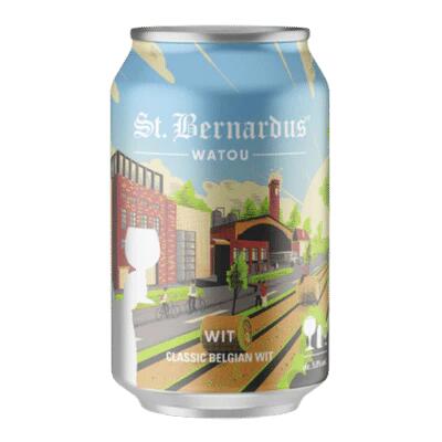 St Bernardus Witbier 330ml Can