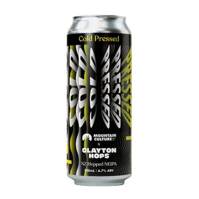 Mountain Culture x Clayton Hops Cold Pressed NZ NEIPA 500ml Can