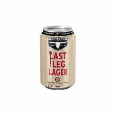 Badlands Last Leg Lager 355ml Can
